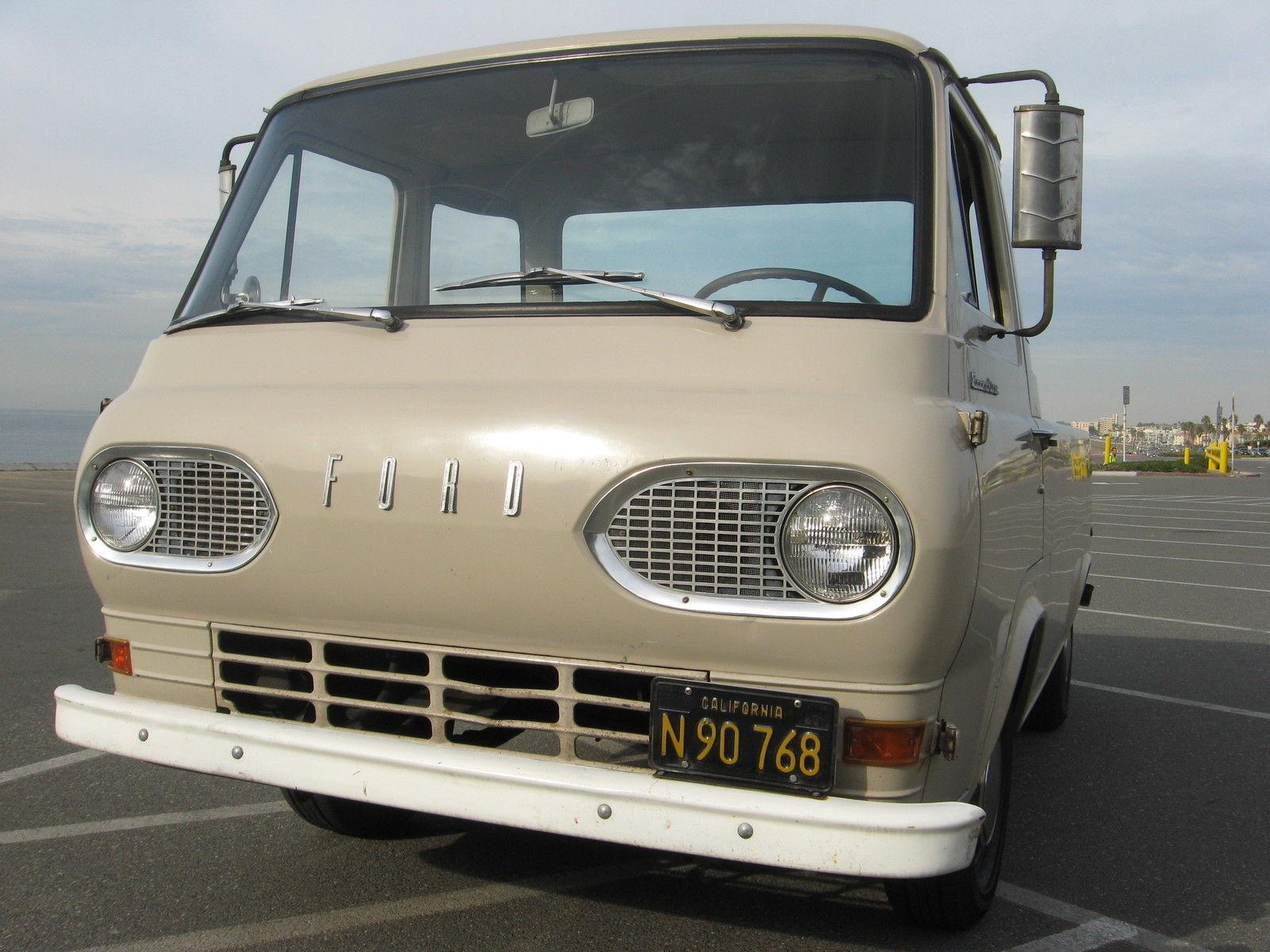 Van specials. Ford Econoline 1964. Ford Econoline 1967.