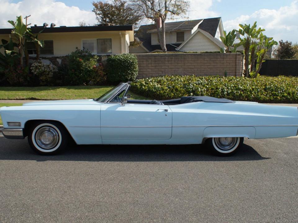 1968 Cadillac de Ville Convertible for sale