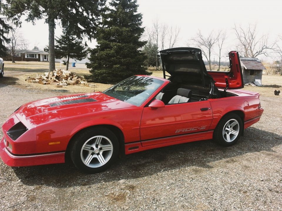 1988 Chevrolet Camaro IROC-Z Convertible