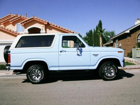 1986 Ford Bronco XL for sale