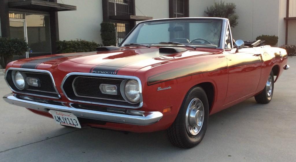 1969 Plymouth Barracuda Convertible