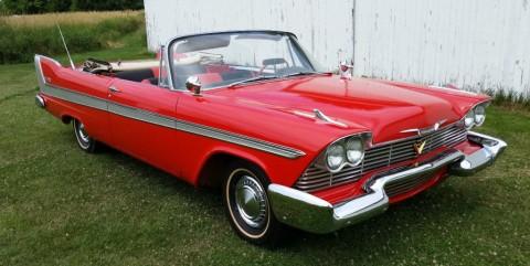 1958 Plymouth Belvedere Convertible for sale