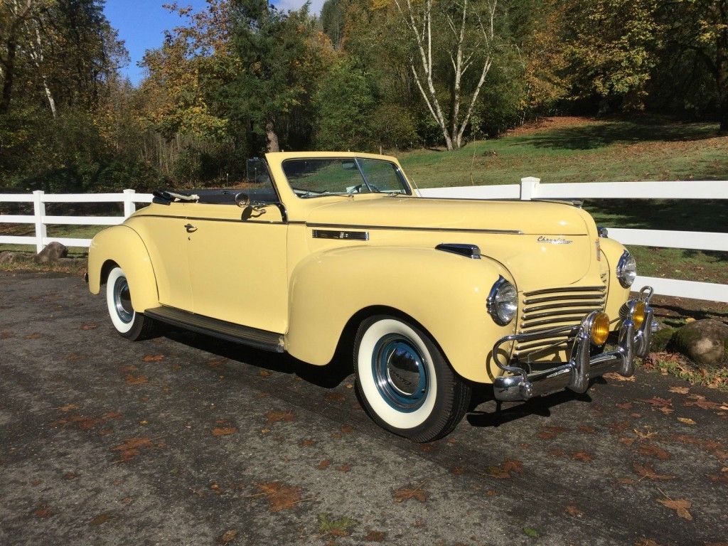 1940 Chrysler New Yorker Convertible