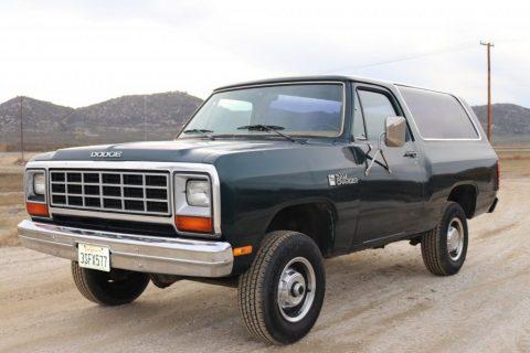 1985 Dodge Ramcharger for sale
