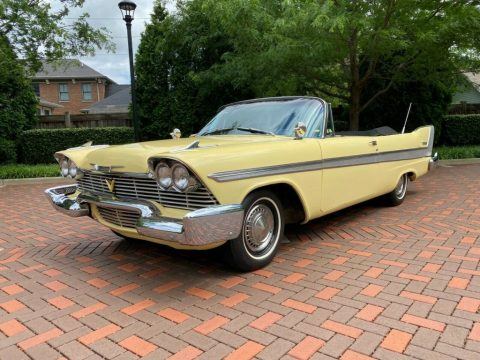 1958 Plymouth Belvedere Convertible for sale