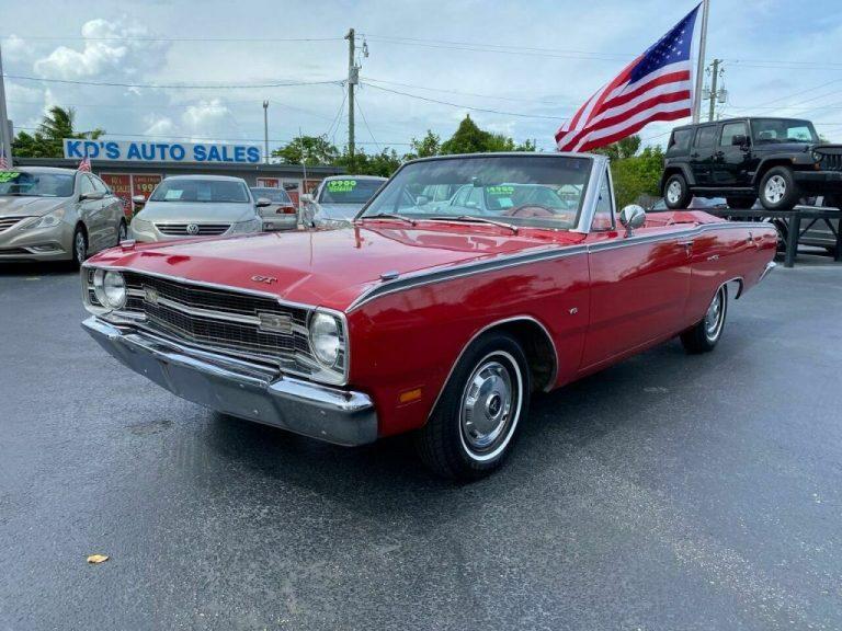 1969 Dodge Dart Convertible American cars for sale