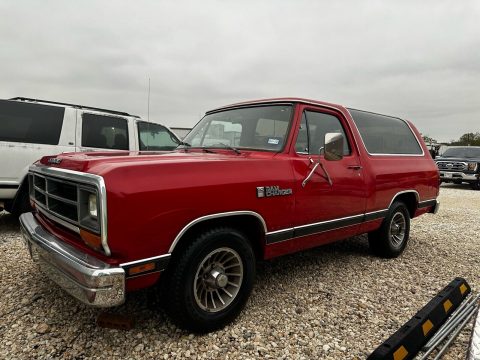 1986 Dodge Ramcharger for sale